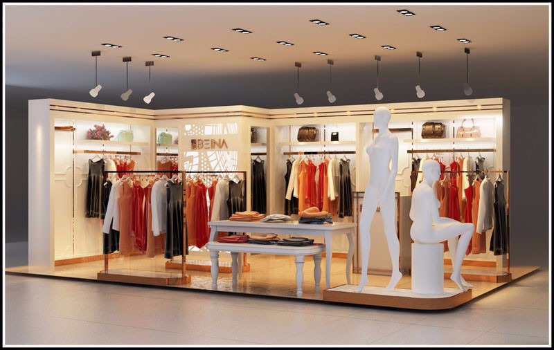 成都女裝店展柜專(zhuān)業(yè)定制工廠